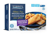 Toppits Lightly Seasoned Haddock GF Breaded Fish 400g